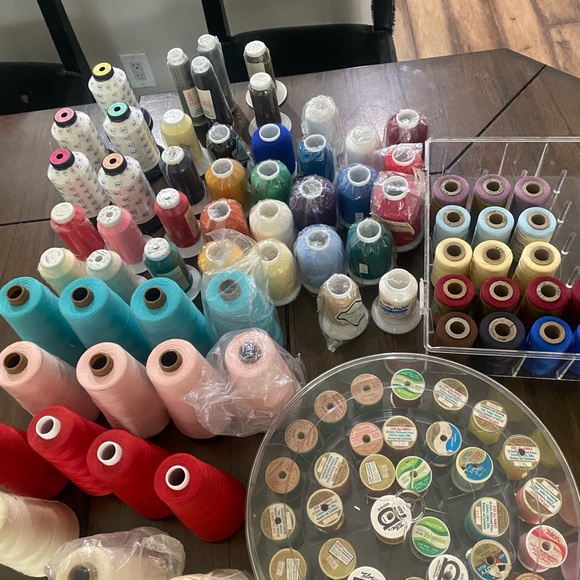 Colorful Sewing Thread Spools - Picture 9 of 10